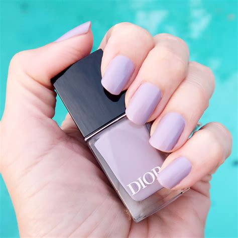 dior lilac nail color|Dior glossy nail polish.